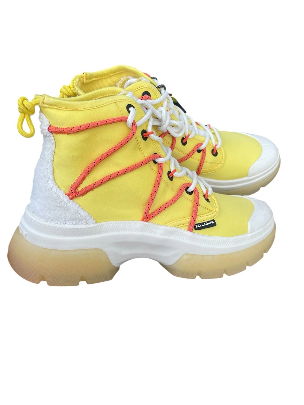 Palladium Womens Pallawave High Top Platform Athletic Sneakers Casual Shoe, Sz 8